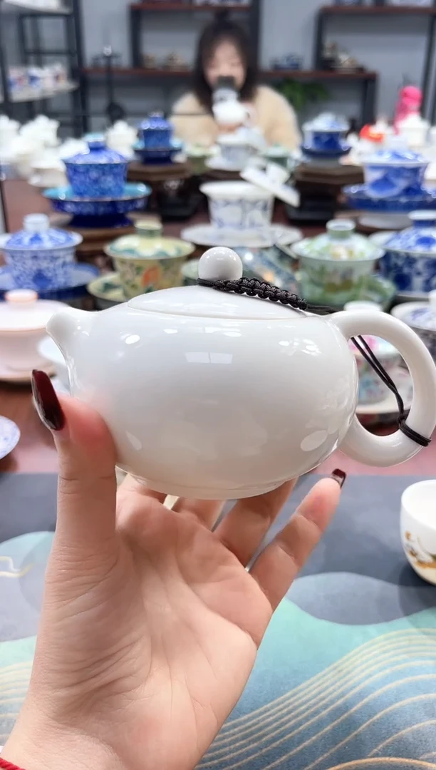 【闪购商品】纯白西施凤鸣壶纯白西施凤鸣壶