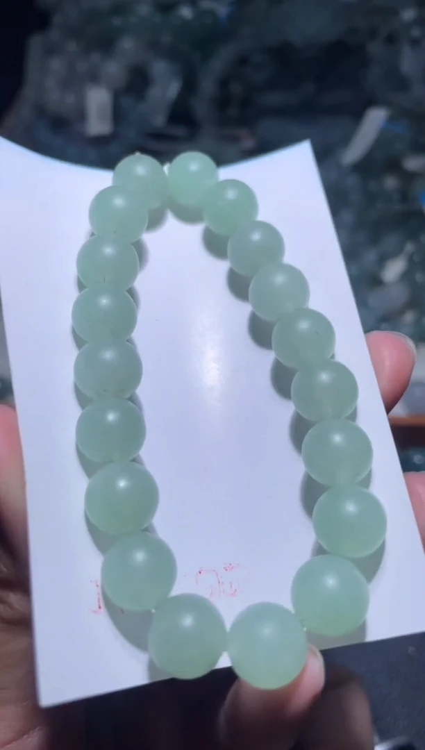 未镶嵌定制翡翠天然缅甸A货翡翠手串101