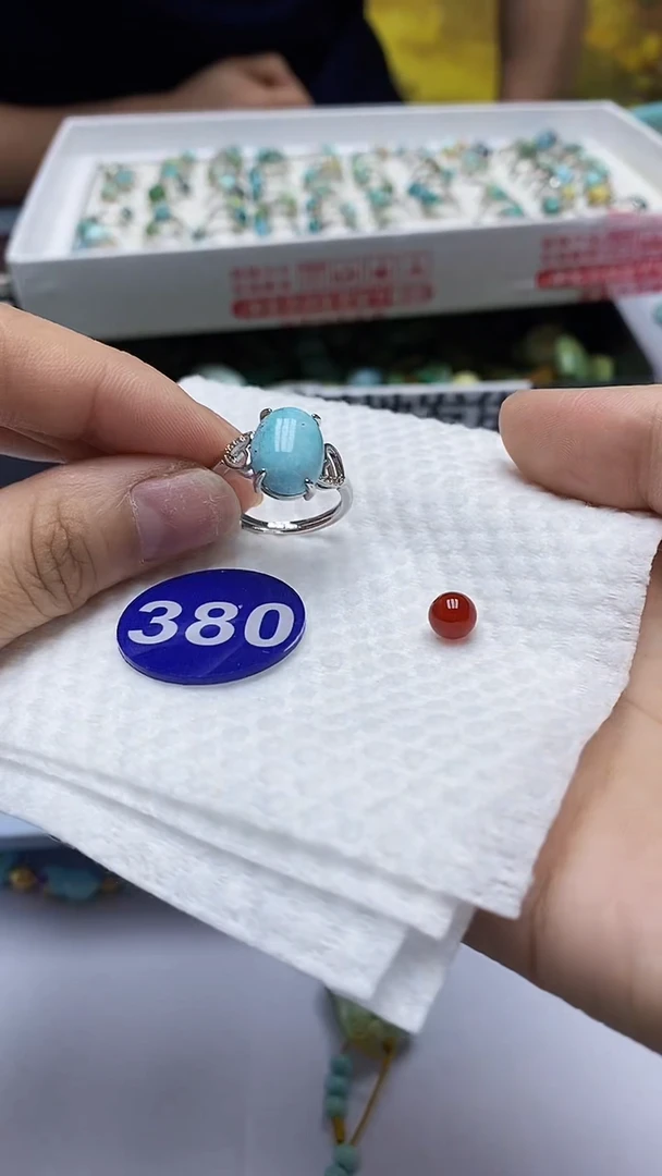 玛瑙/玉髓戒指未镶嵌380