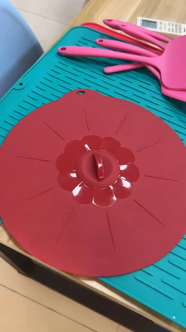 硅胶红色-31.5CM盖