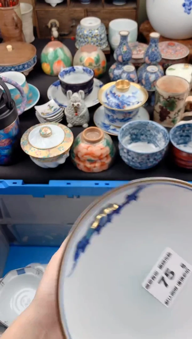 【闪购商品】瓷片75号九姑娘工艺品瓷器
