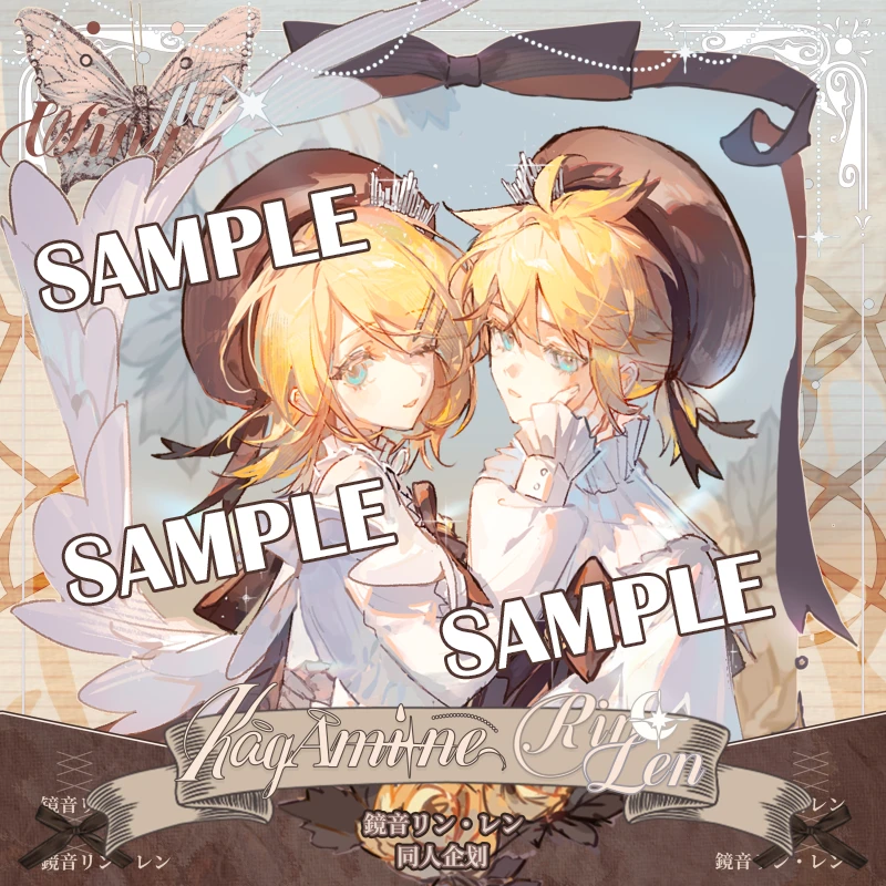 【粗眉毛】镜音双子 连铃 徽章吧唧立牌拍立得同人原创周边