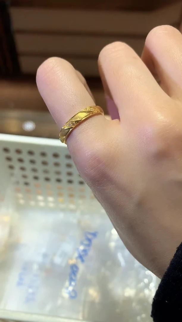 【闪购商品】18K金戒指/指环戒指时尚16号