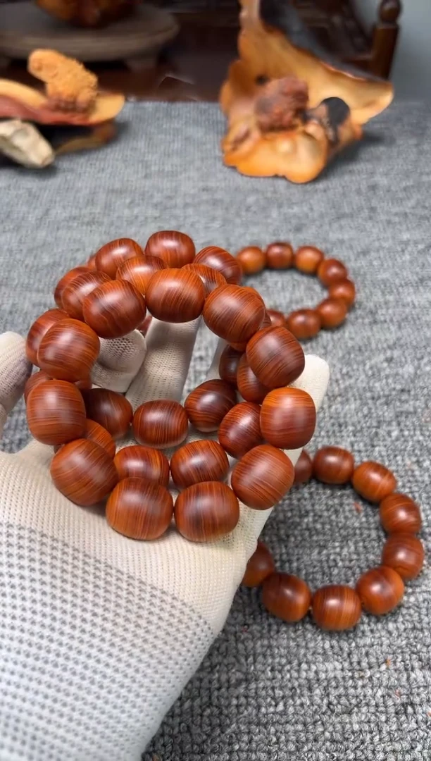 【闪购商品】柏木（崖柏）2.0枣珠黑油骨料