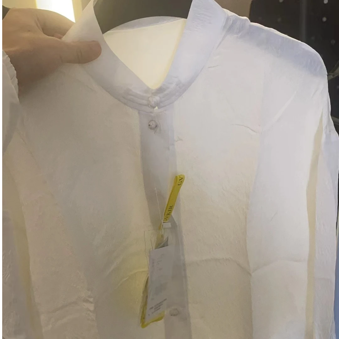 新中式国风香云纱衬衫上衣   824007PP