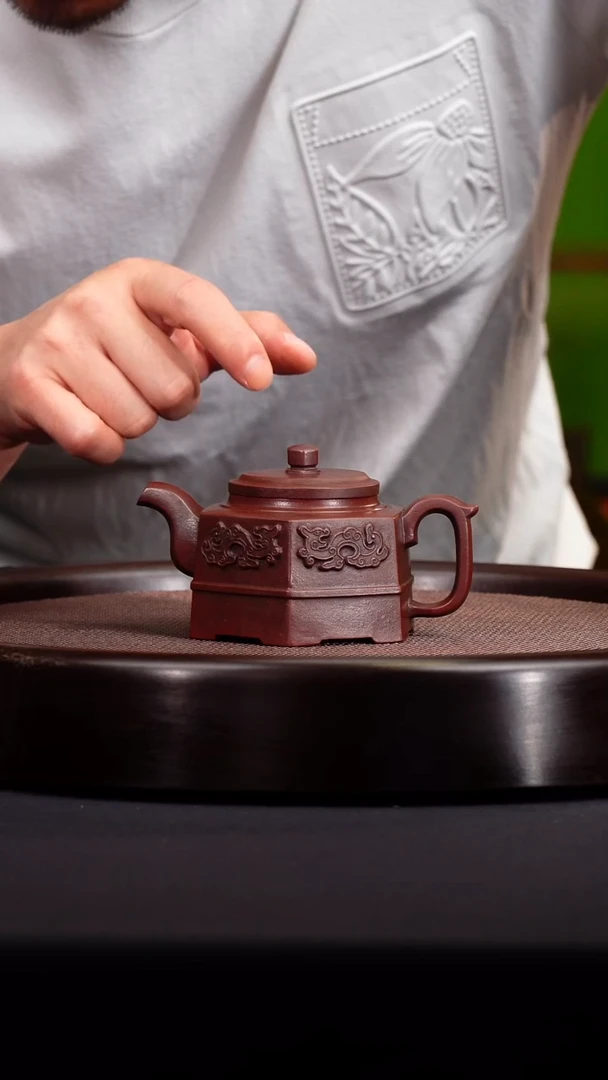 茶壶紫砂宜兴紫砂原矿壶