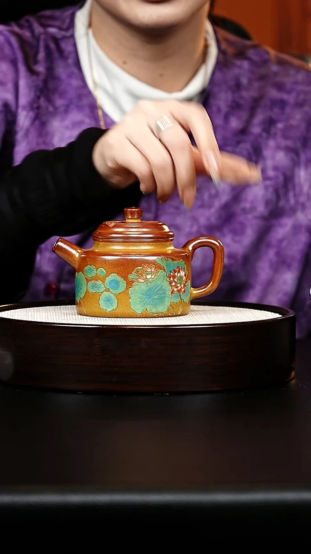 茶壶紫砂德钟壶