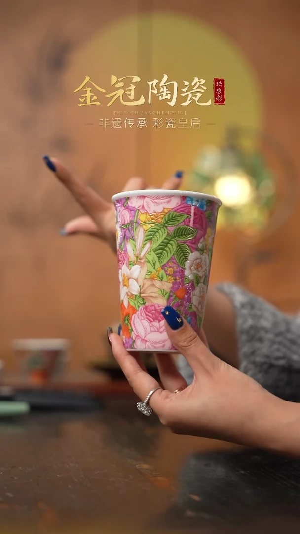 陶瓷粉雪絮语【可乐杯】 粉
