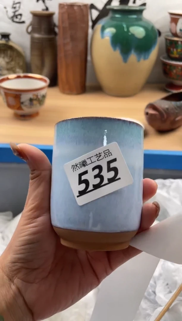 【闪购商品】瓷片535然曦海外工艺品18包邮