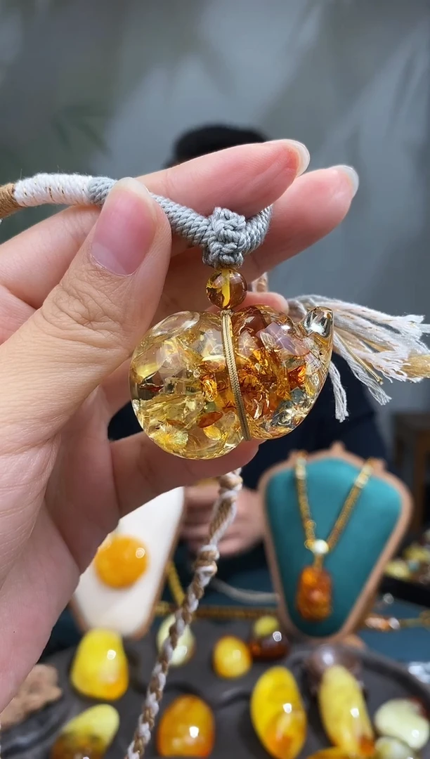 裸石琥珀未镶嵌 基地发货 一物一证 顺丰包邮