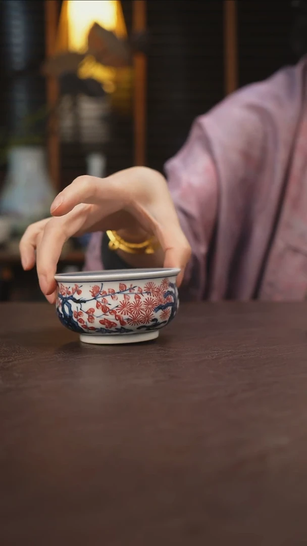 杯景德镇陶瓷杯碗柴烧多人P30