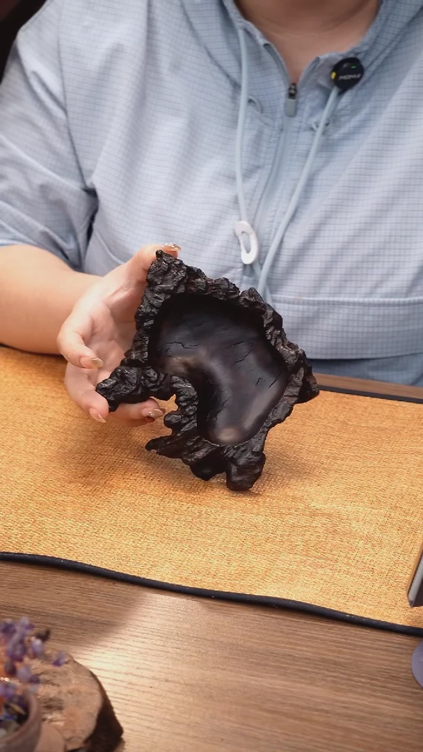 3号云小屋紫柚木果盘