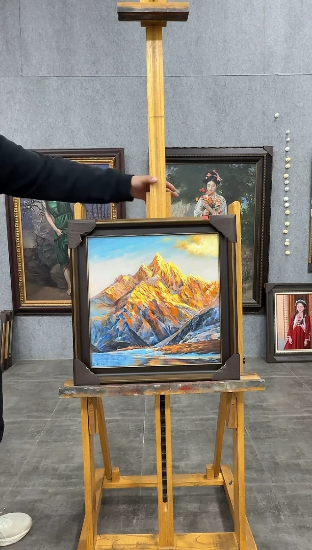 油画炳山艺术--苏新老师作品