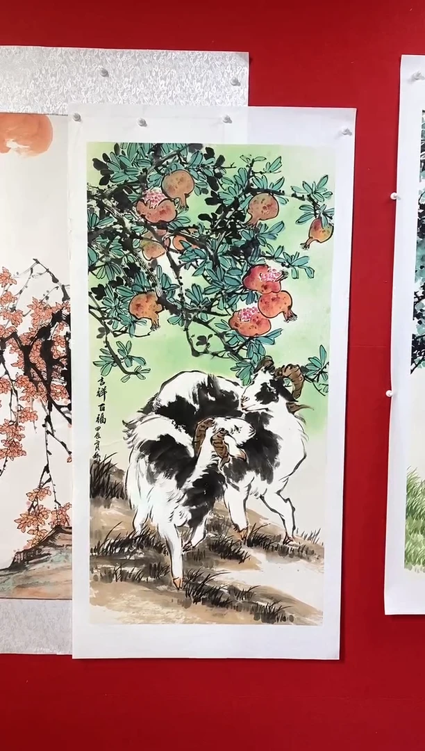 国画一**悔SP丹苏盼老师作品