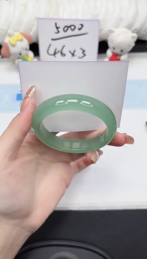 未镶嵌手镯石英质玉53-56