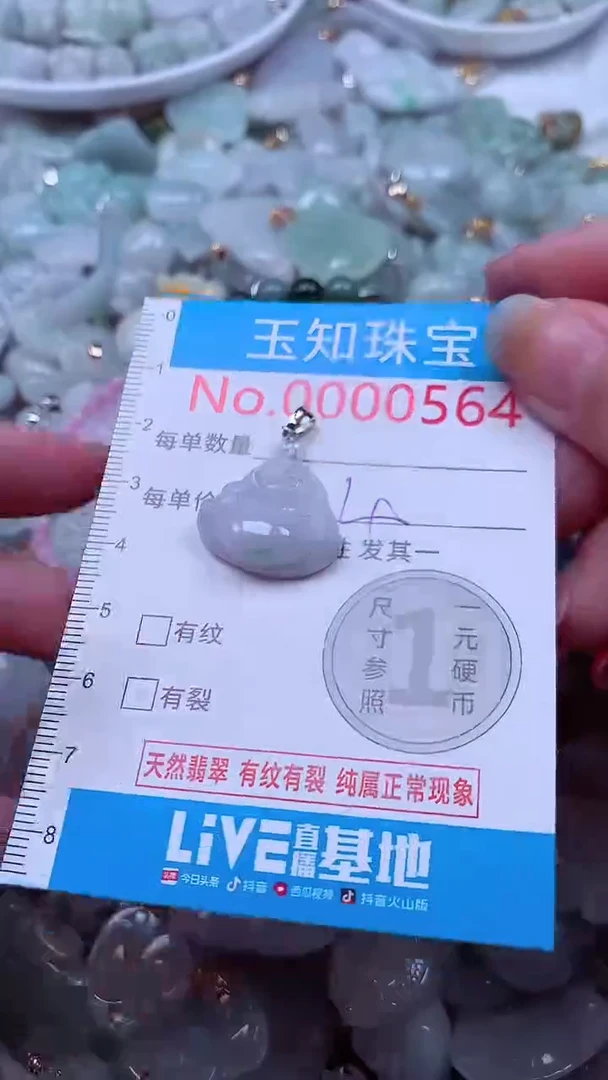 吊坠(不含链)未镶嵌翡翠564