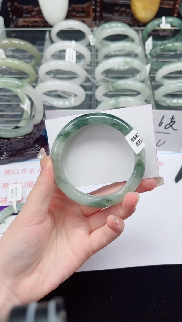 未镶嵌手镯石英质玉74-60/61