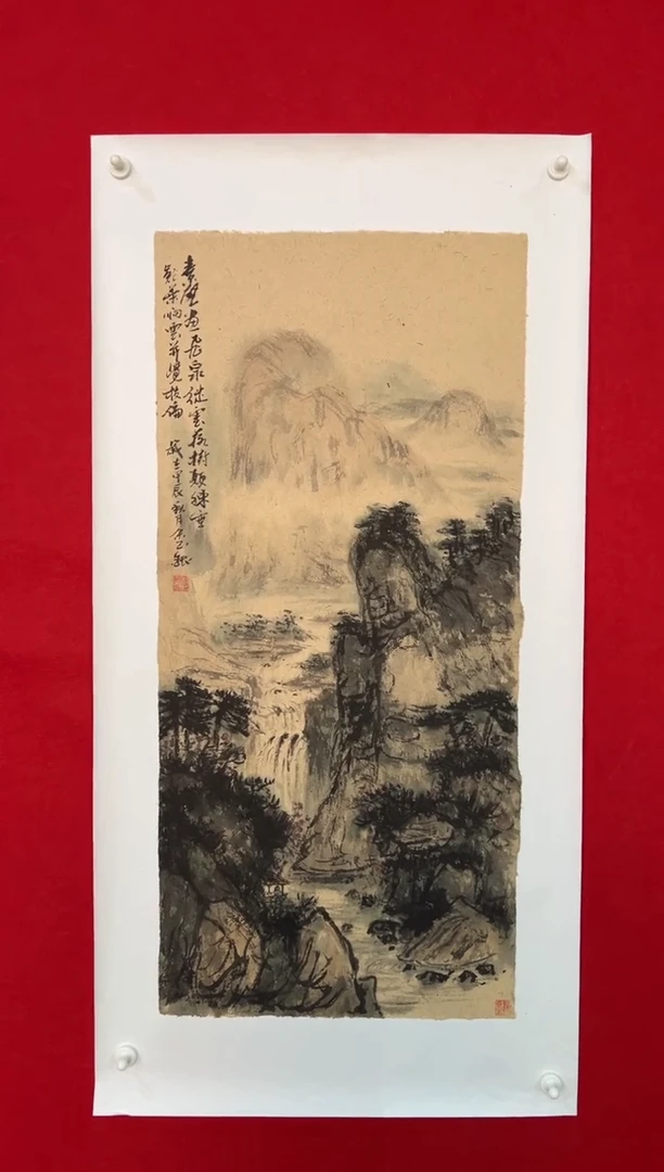 国画手绘国画作品