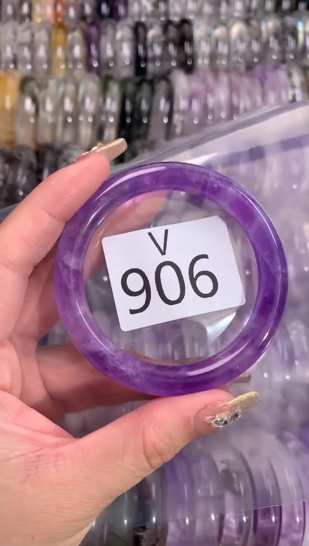 【闪购商品】水晶水晶手镯未镶嵌906-54