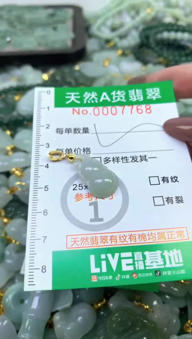 颈饰未镶嵌翡翠纯天然缅甸A货翡翠