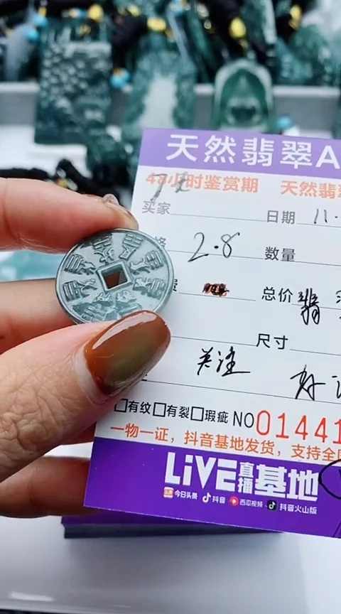 颈饰未镶嵌翡翠