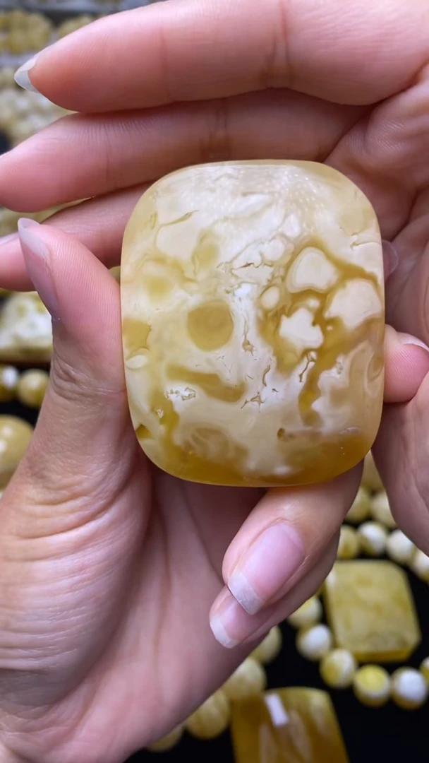 裸石蜜蜡未镶嵌葵.20