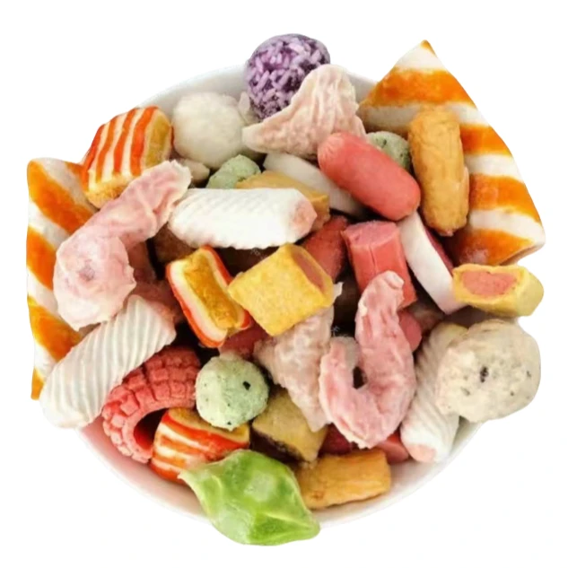 散称丸子 500克紫薯丸，撒尿丸、香菇丸、台北贡丸、龙虾球、鱼籽包等