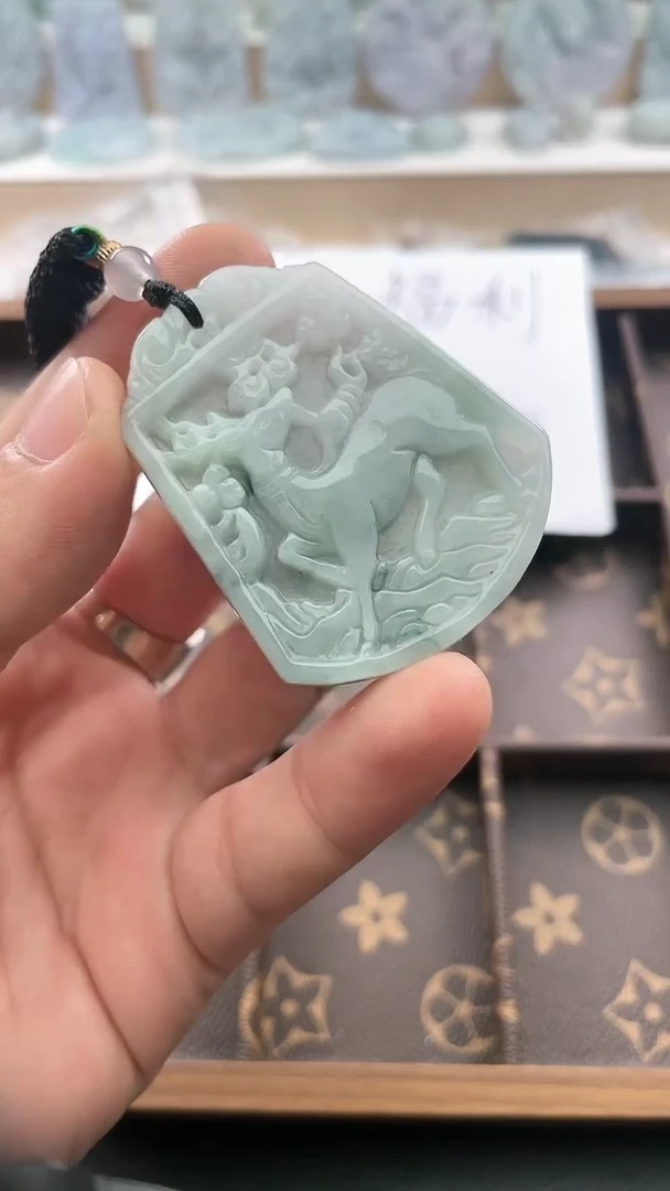 翡翠未镶嵌颈饰..../6/3/ 17