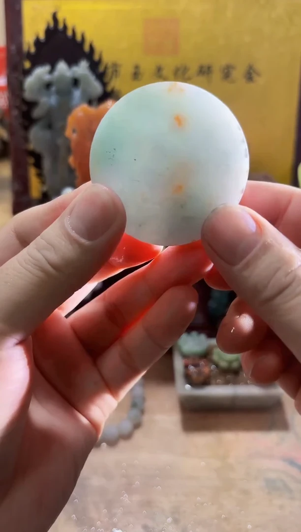 未镶嵌挂件翡翠A货常星8192