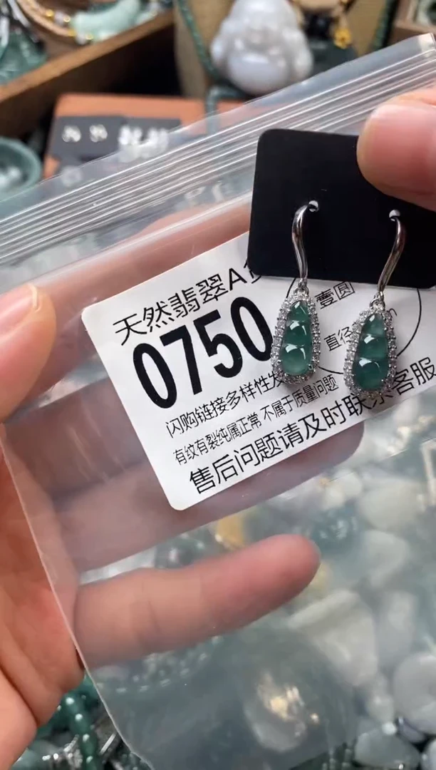 颈饰未镶嵌翡翠翡翠0750