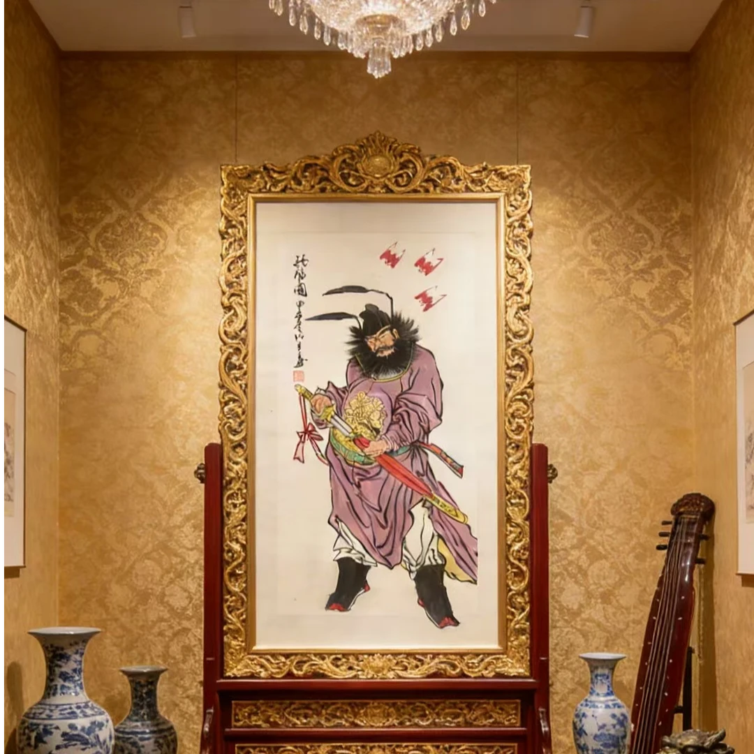 橱窗展示/山艺文化/ 潘明生老师/宣纸国画/带证书（展示）