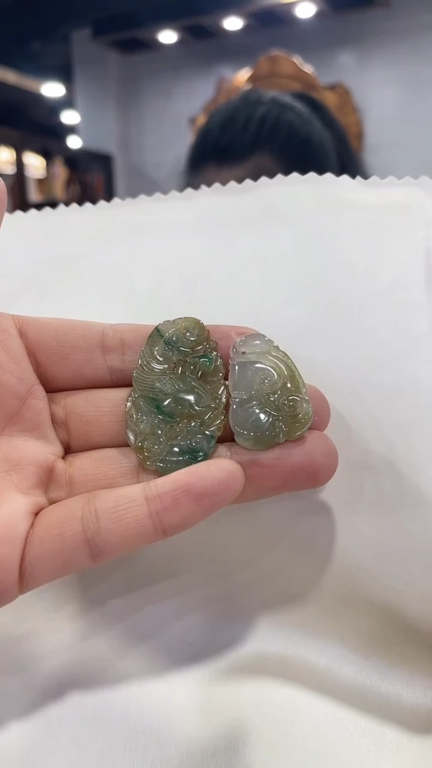 吊坠(不含链)未镶嵌翡翠455