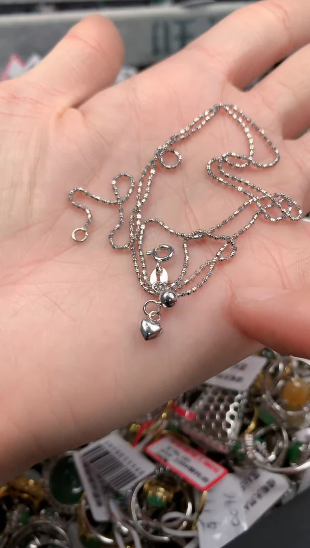 银S925镶嵌戒指翡翠6  10