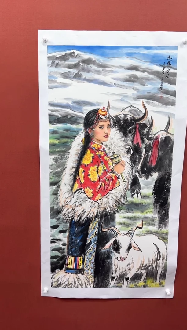 【闪购商品】国画周建真老师作品