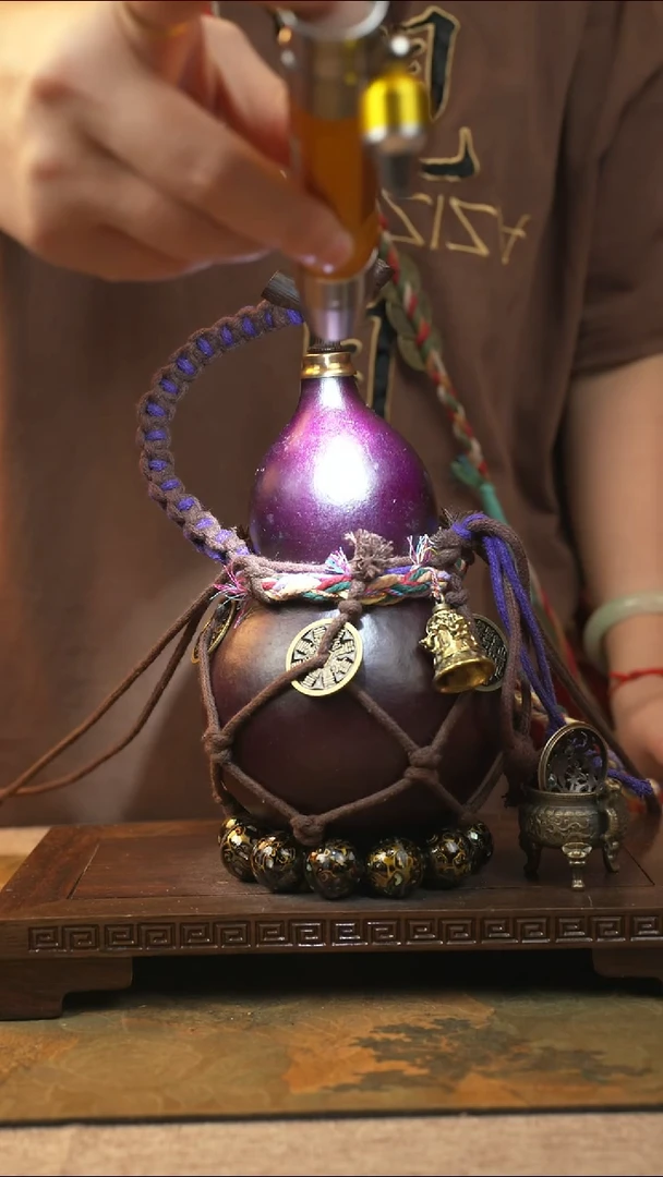 117大漆一物一拍记葫堂出品【不带手串】