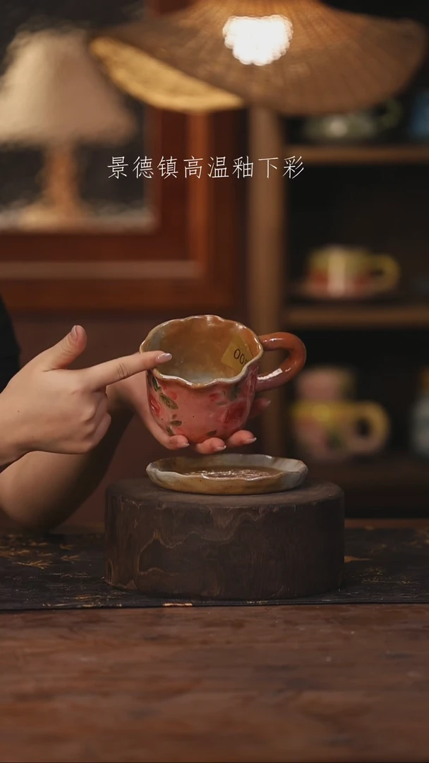 景德镇高温釉下手绘陶瓷005