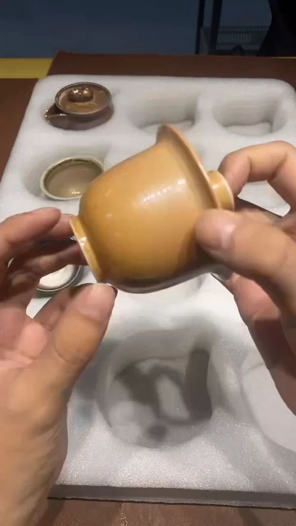 奢瓷/瑞寅柴烧茶器（盖碗）165
