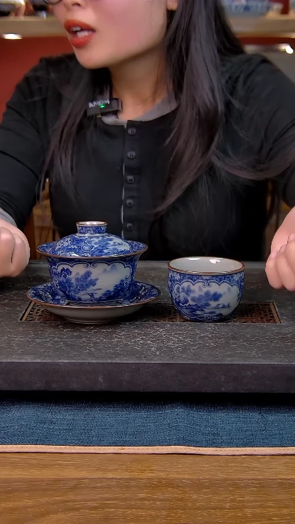 简装家用款2件套 老陶泥开片纹陶瓷茶具