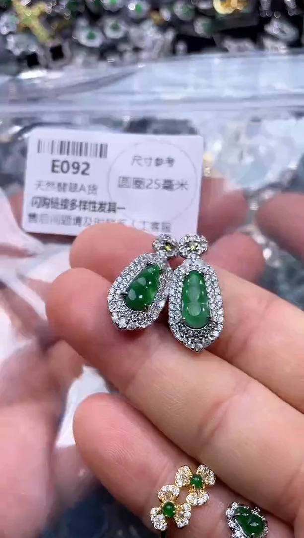 【闪购商品】翡翠颈饰未镶嵌E092多样性发其一