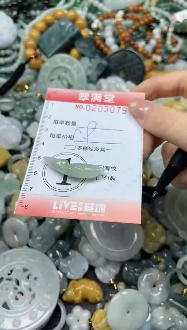 颈饰未镶嵌翡翠闪购0203079