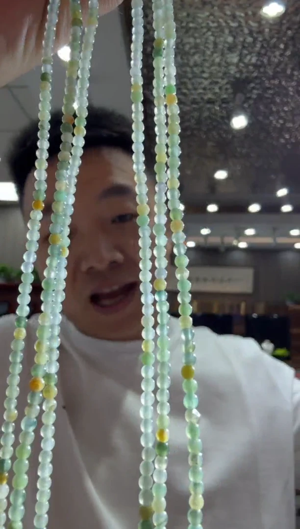 未镶嵌挂件翡翠A货翡翠多样性一件多宝项链