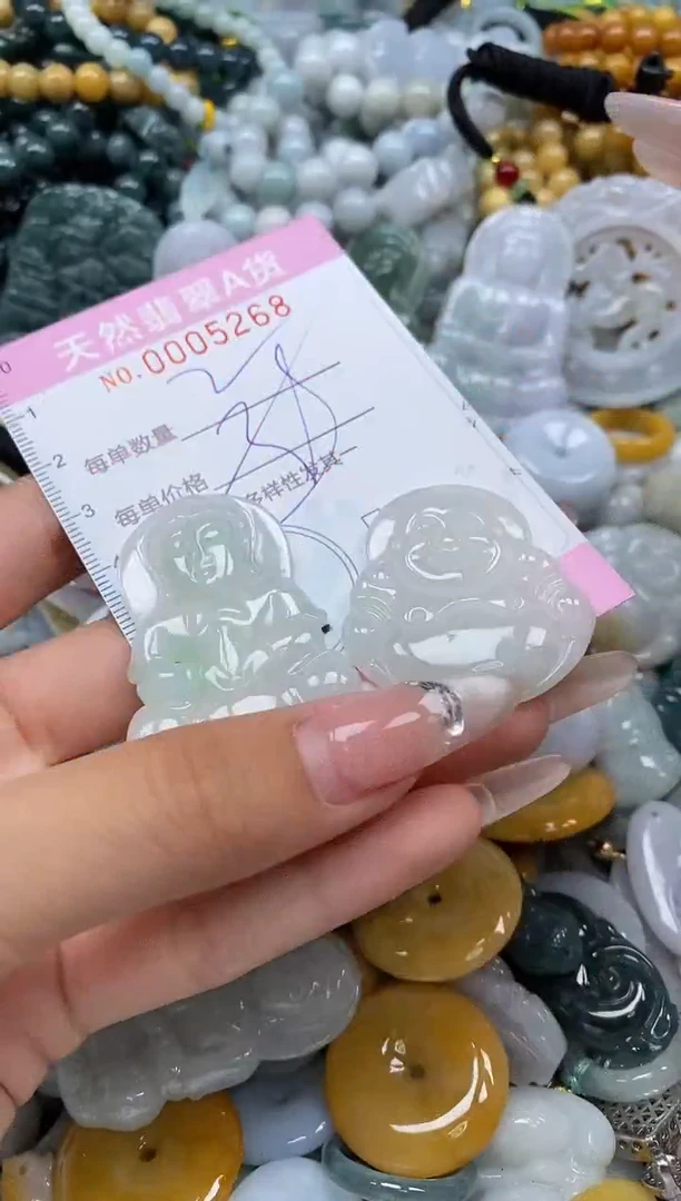 翡翠未镶嵌颈饰闪购0005268多样性发其一
