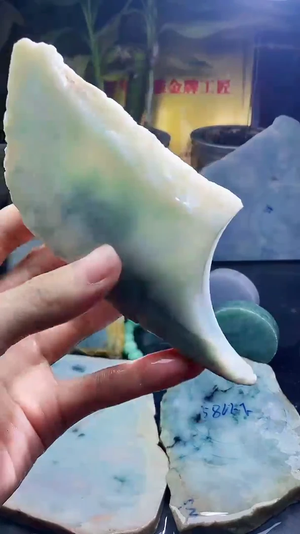 未镶嵌挂件翡翠小雨289