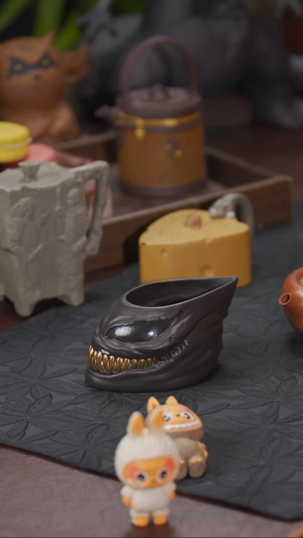 茶壶紫砂M**張紫砂布布四个色