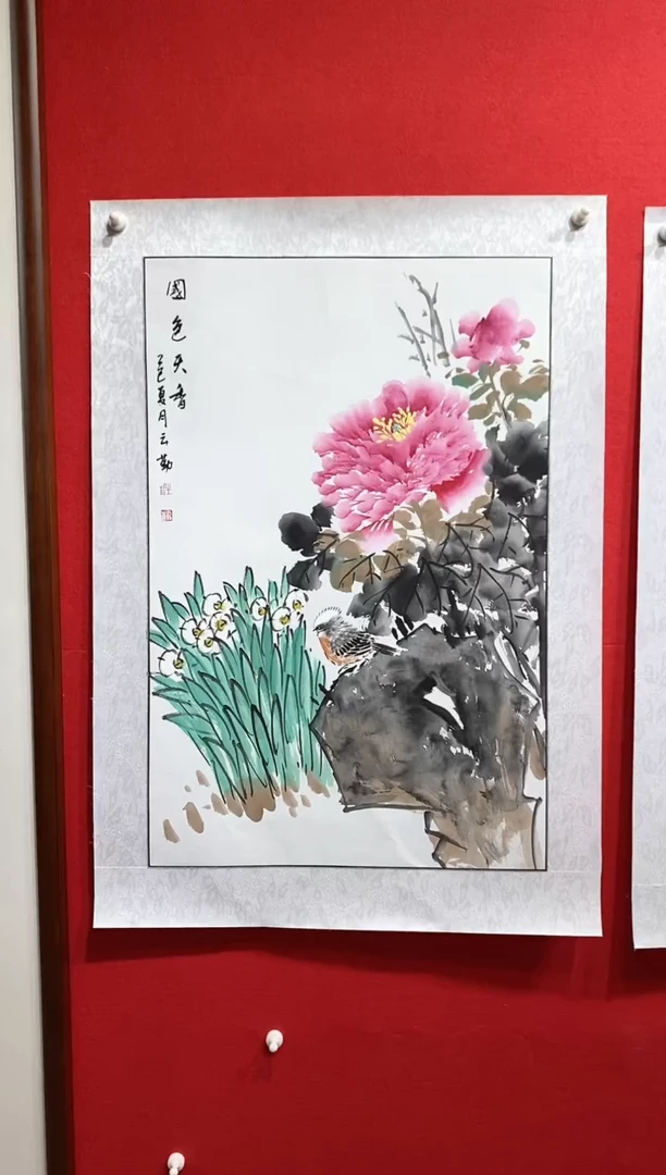 国画国画NYQ杰牛云勤老师作品