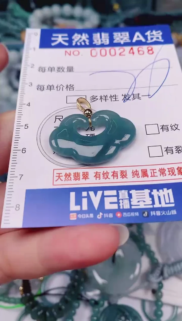 颈饰未镶嵌翡翠00002468