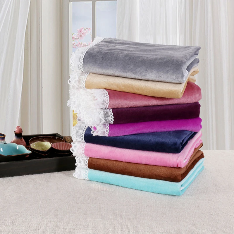 孤品水晶绒宝宝绒加厚美容床品四件套按摩推拿理疗SPA会所床套