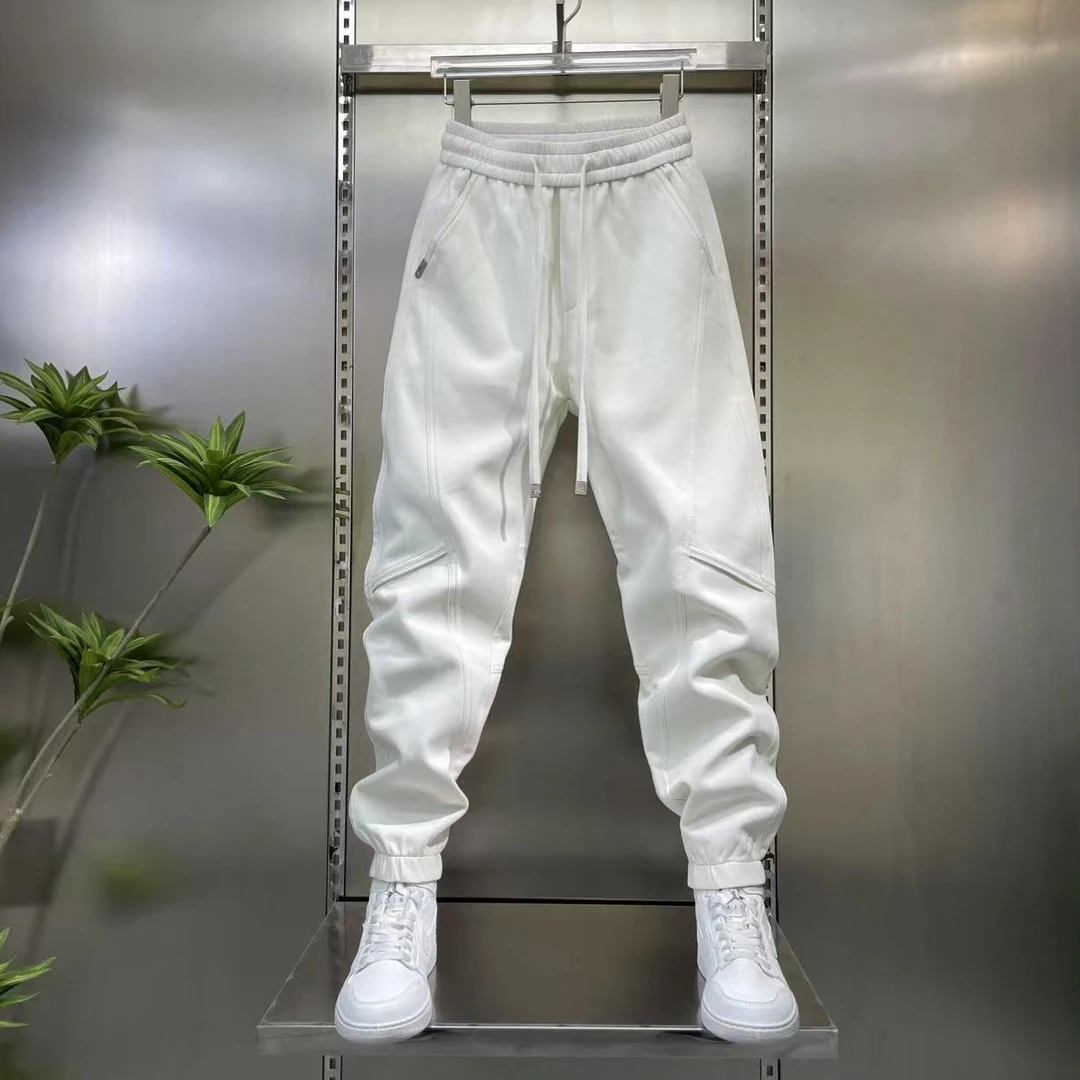 2025年春上新薄款春款夏季时尚百搭简约欧若风运动潮流纯色休闲裤