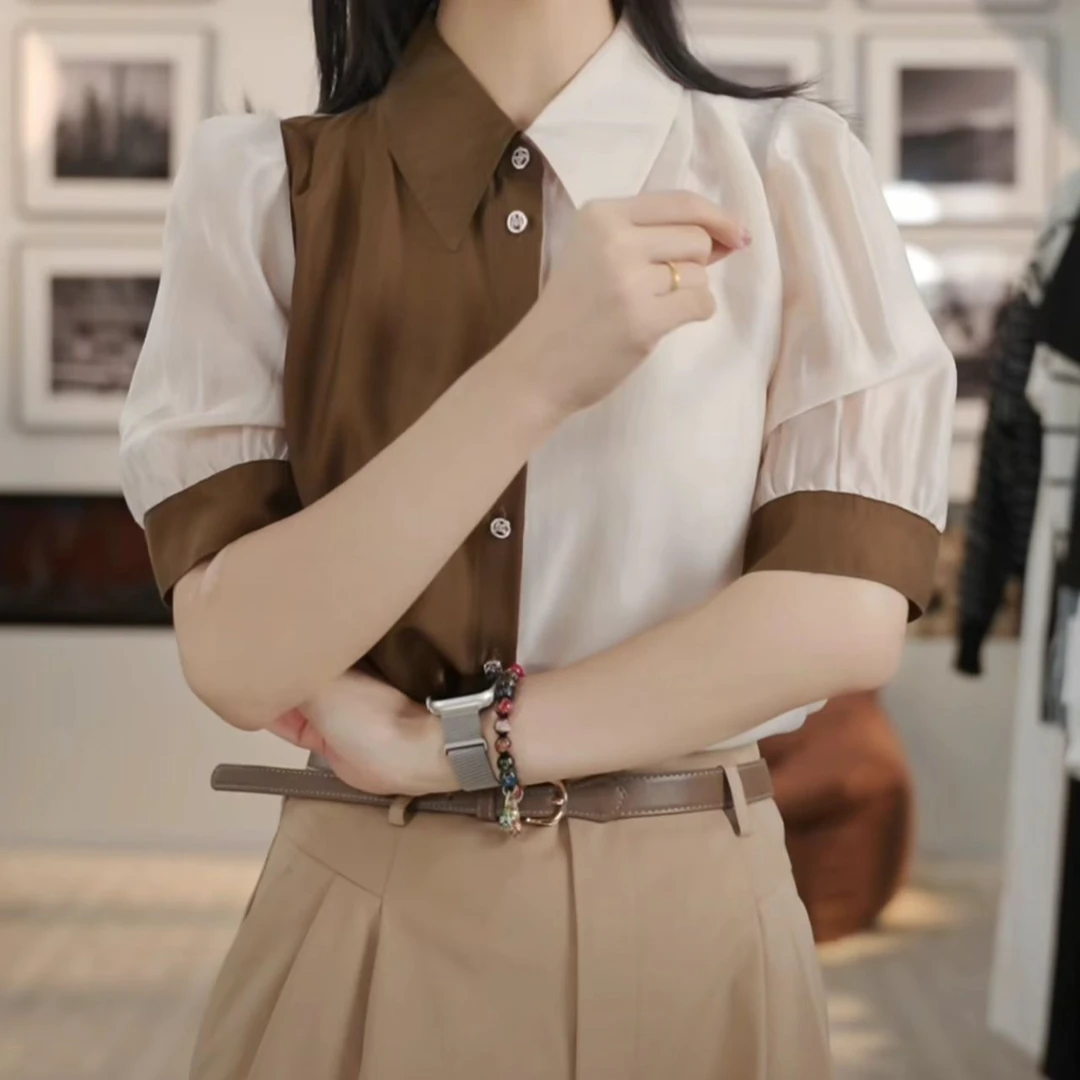 曼德诗新款上新衬衣M311110580