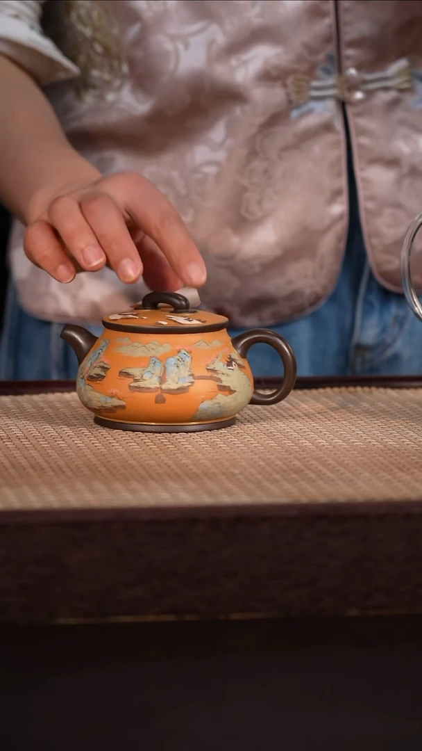 茶壶紫砂黑料 200cc